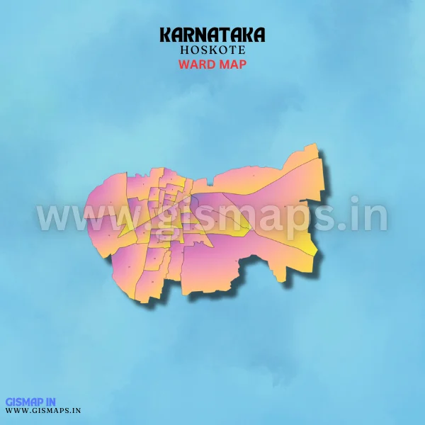 Hoskote Ward Map (Karnataka)